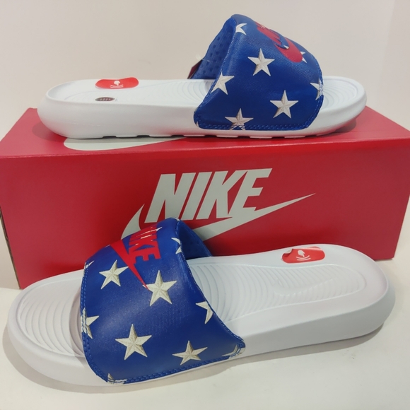 Nike Shoes Womens Nike Victori One Print Usa Stars Red White Blue